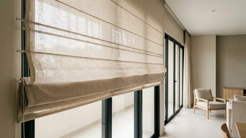 Sistema de Cortinas Romanas